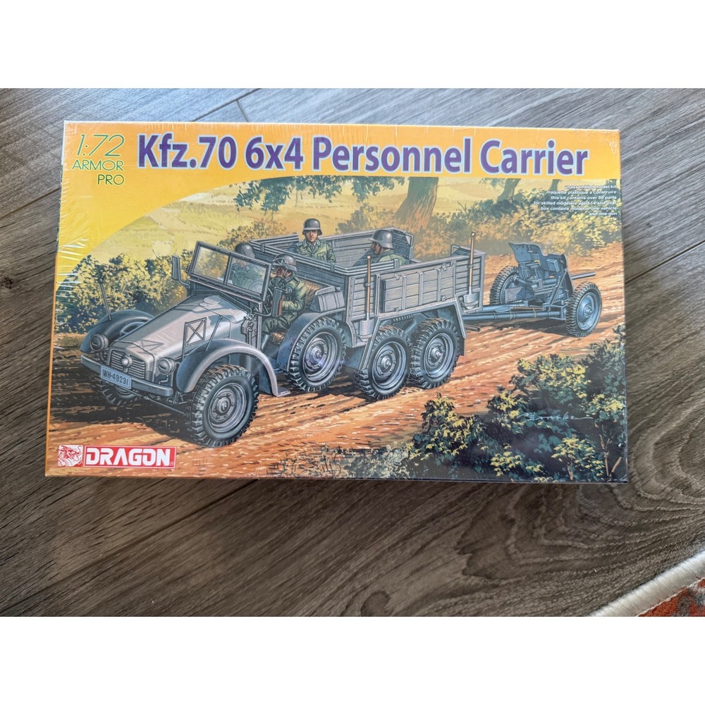 Dragon‎ Armor Pro 1/72 Kfz.70 6x4 Personnel Carrier Plastic Model Kit Sealed
